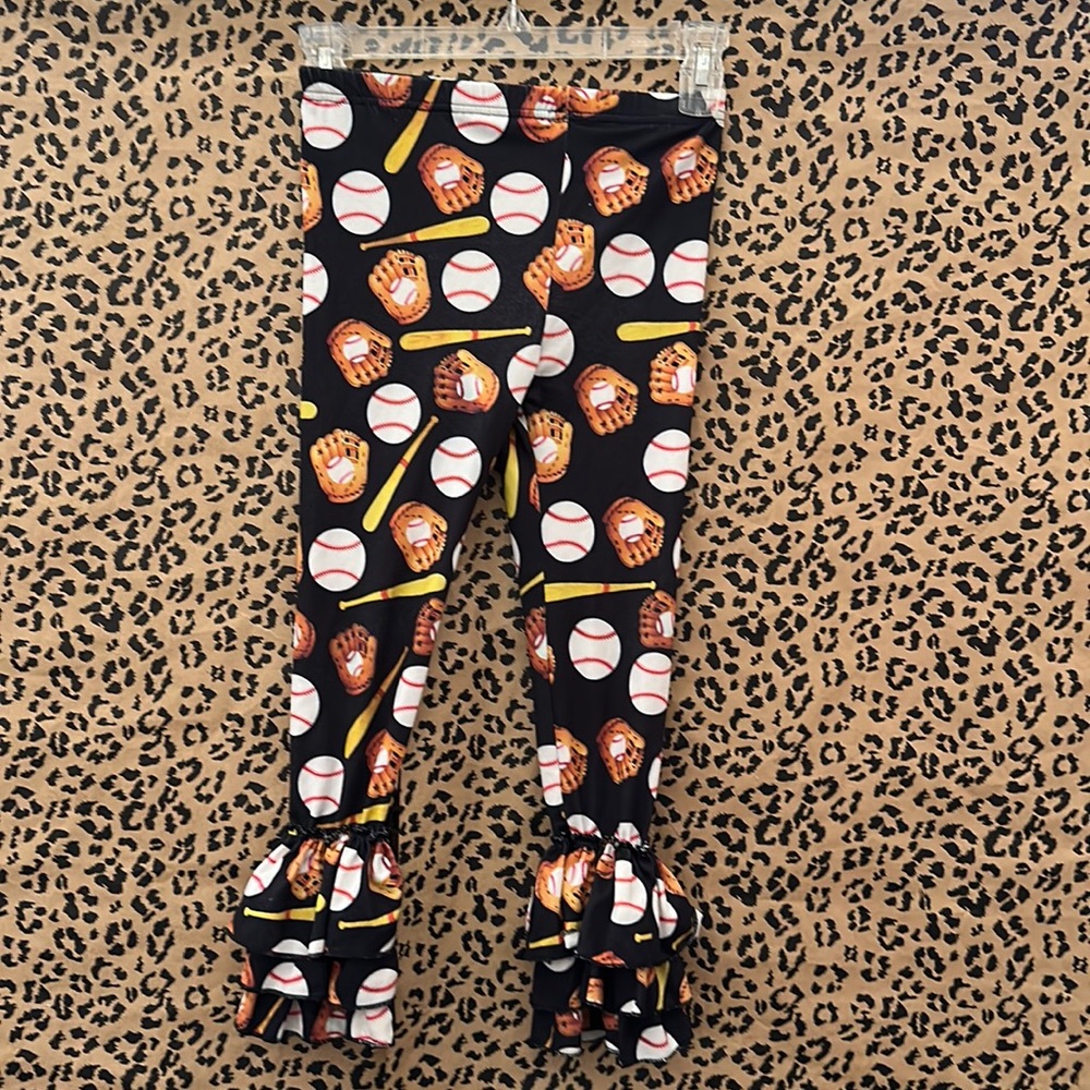 Baseball Sister Leggings Size 6